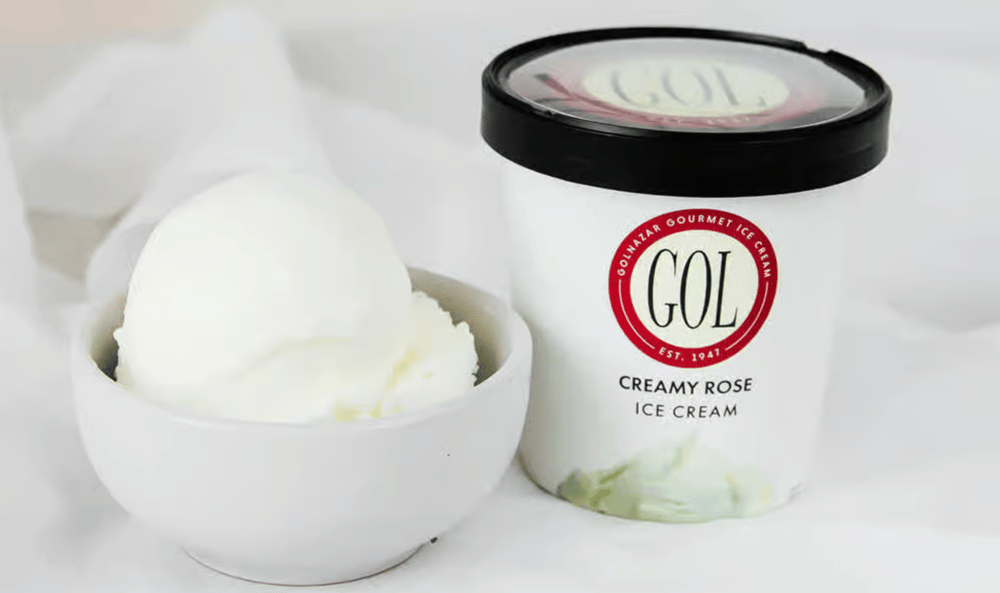 Creamy Rose Ice Cream by GOL