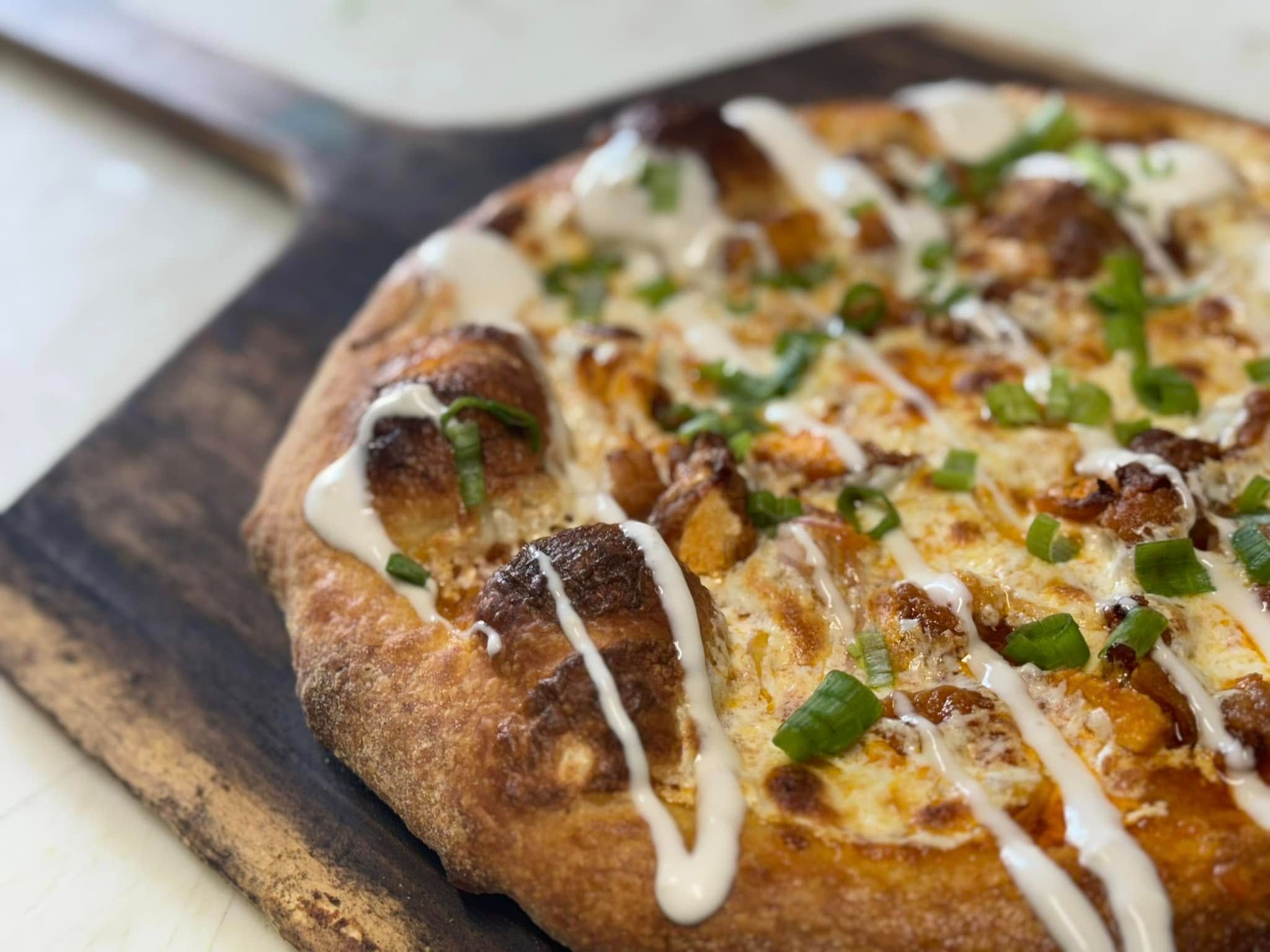 Chicken Bacon Ranch Pizza