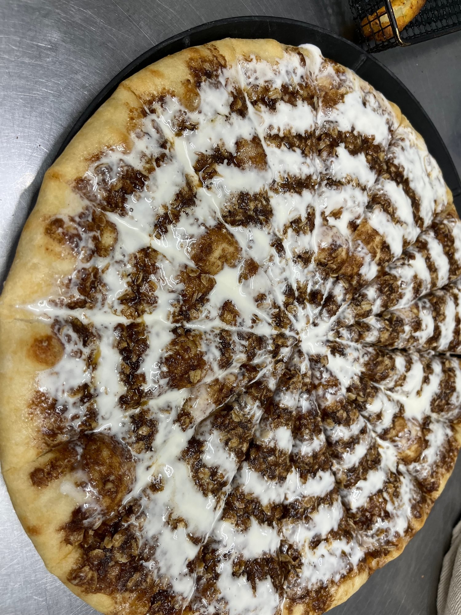 Cinnamon Strudel Pizza