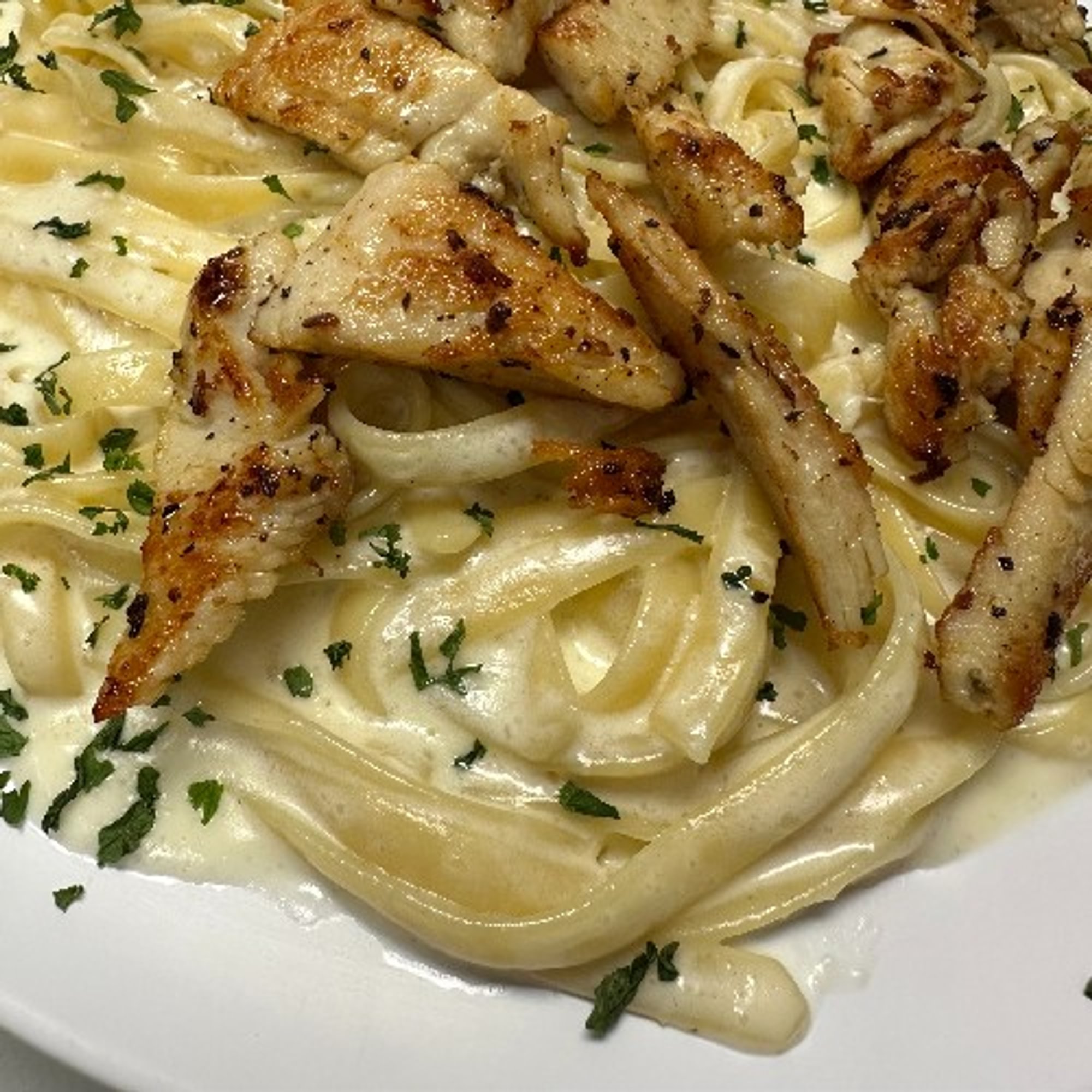 Fettuccine Chicken Alfredo