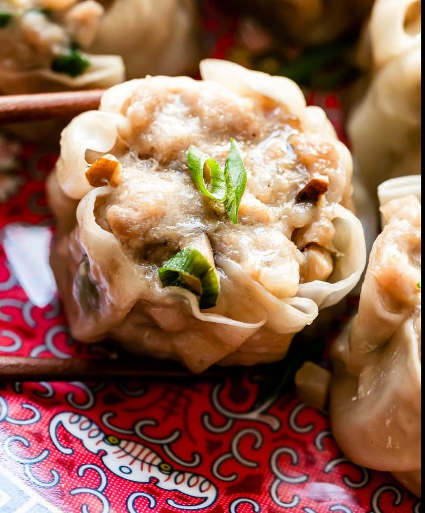 Steamed Pork and Shrimp Shumai