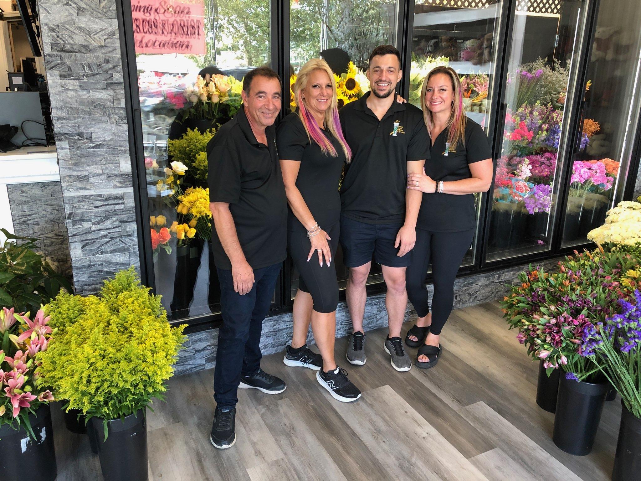 James Cress Florist Smithtown Location picture of owners