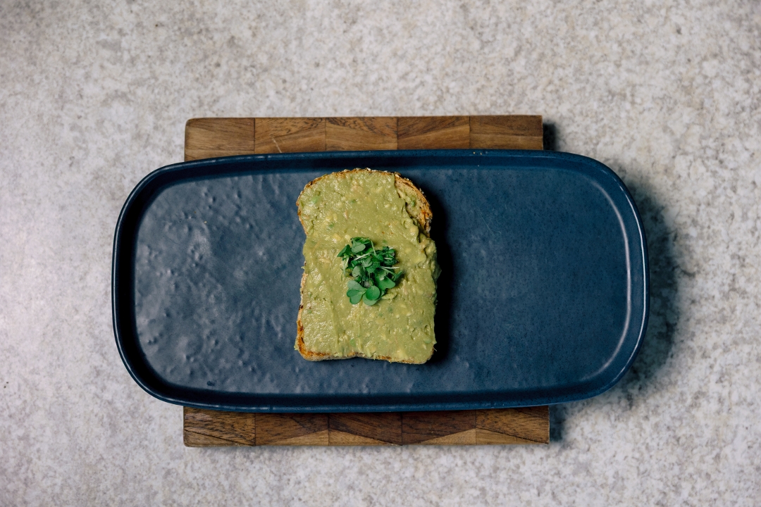 Single Plain Avocado Toast