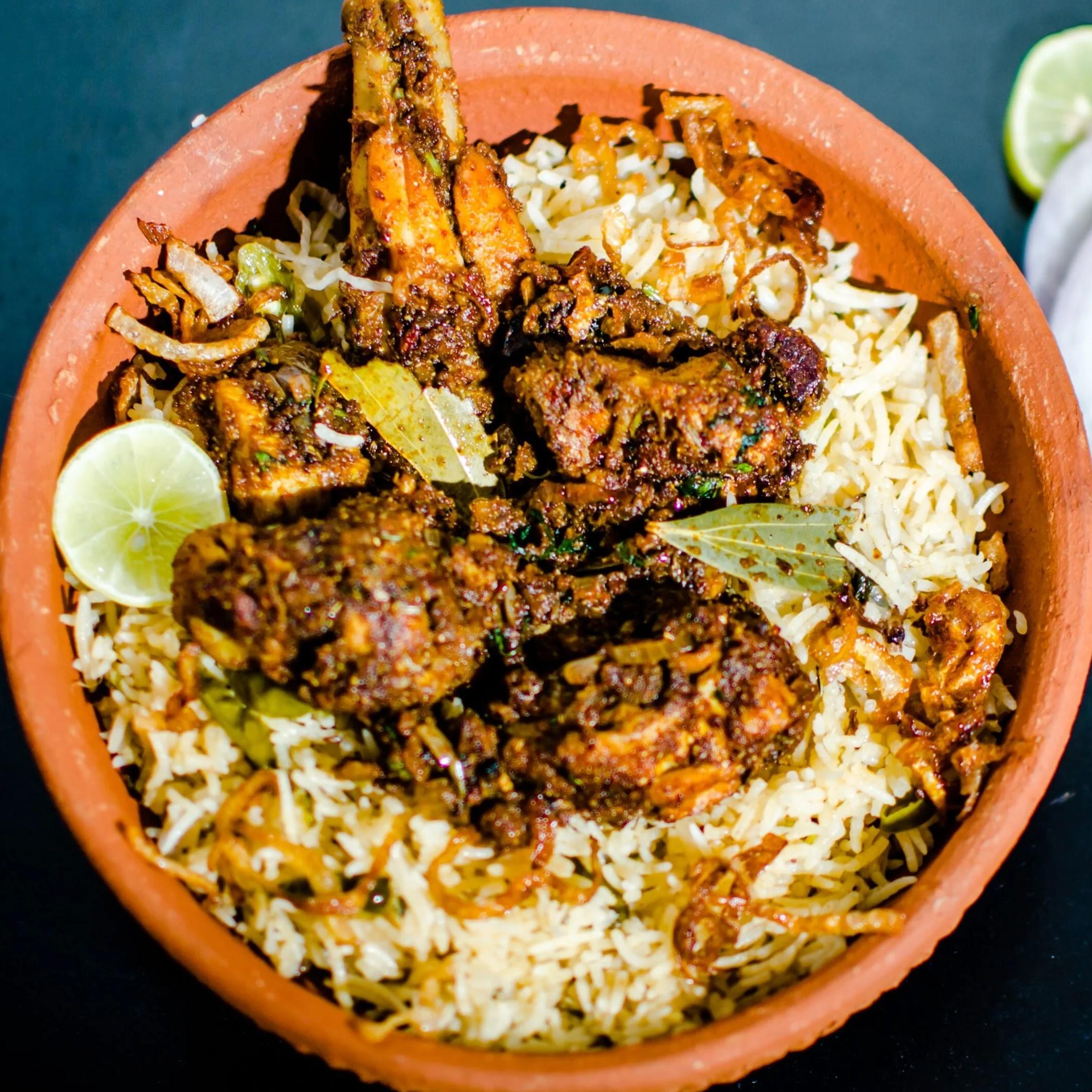 Chicken Fry Piece (Bone) Biryani
