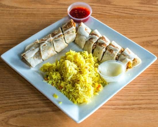 Arab Style Shawarma Wrap