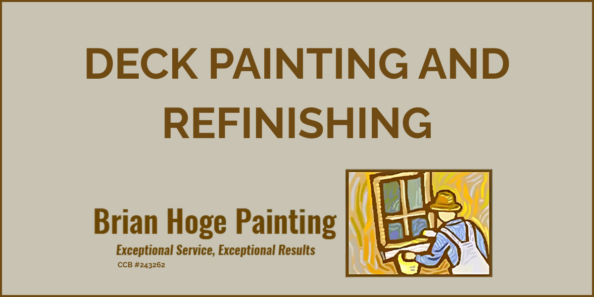 Brian Hoge Painting - Hillsboro House Painting Logo