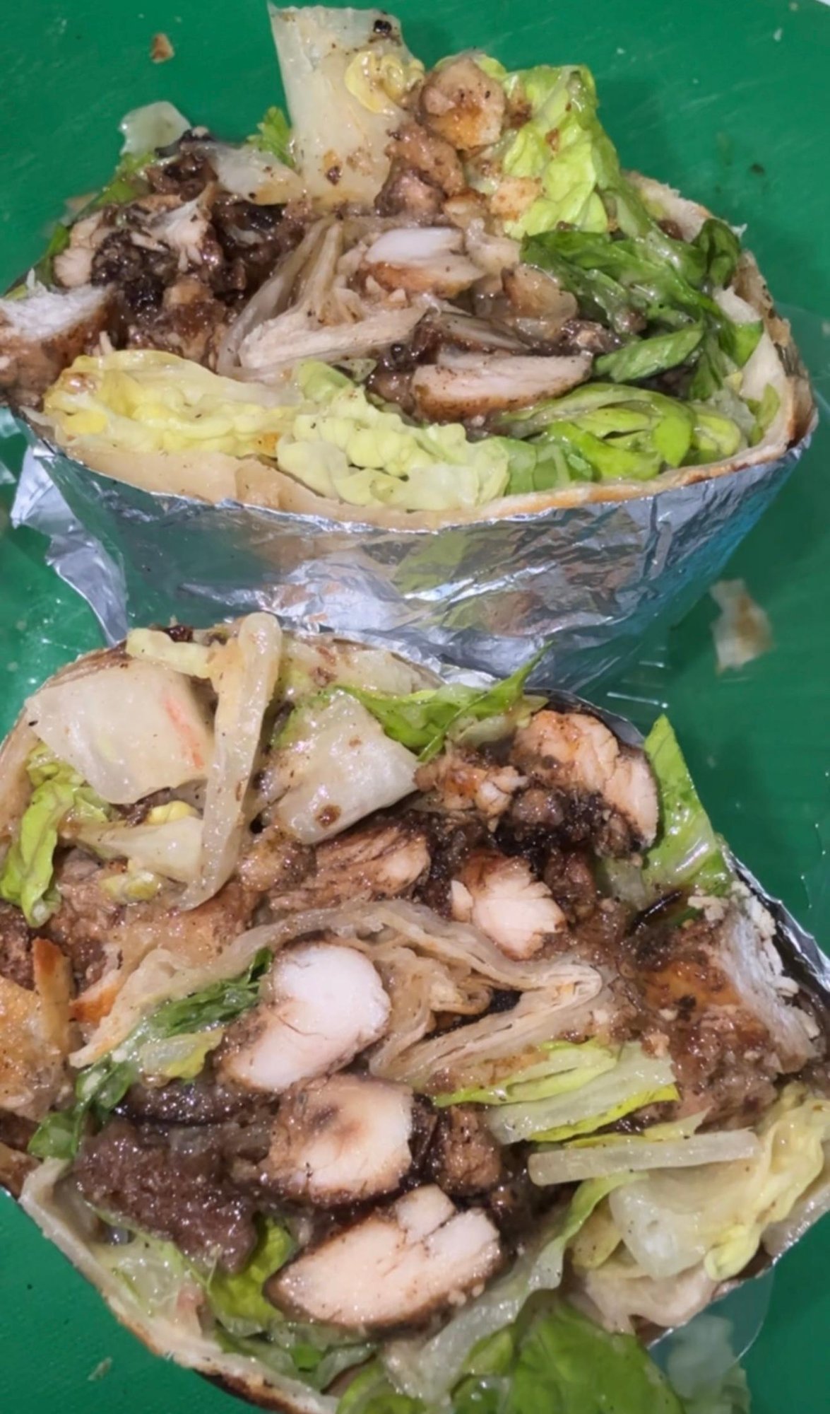 Jerk Chicken Salad Wrap