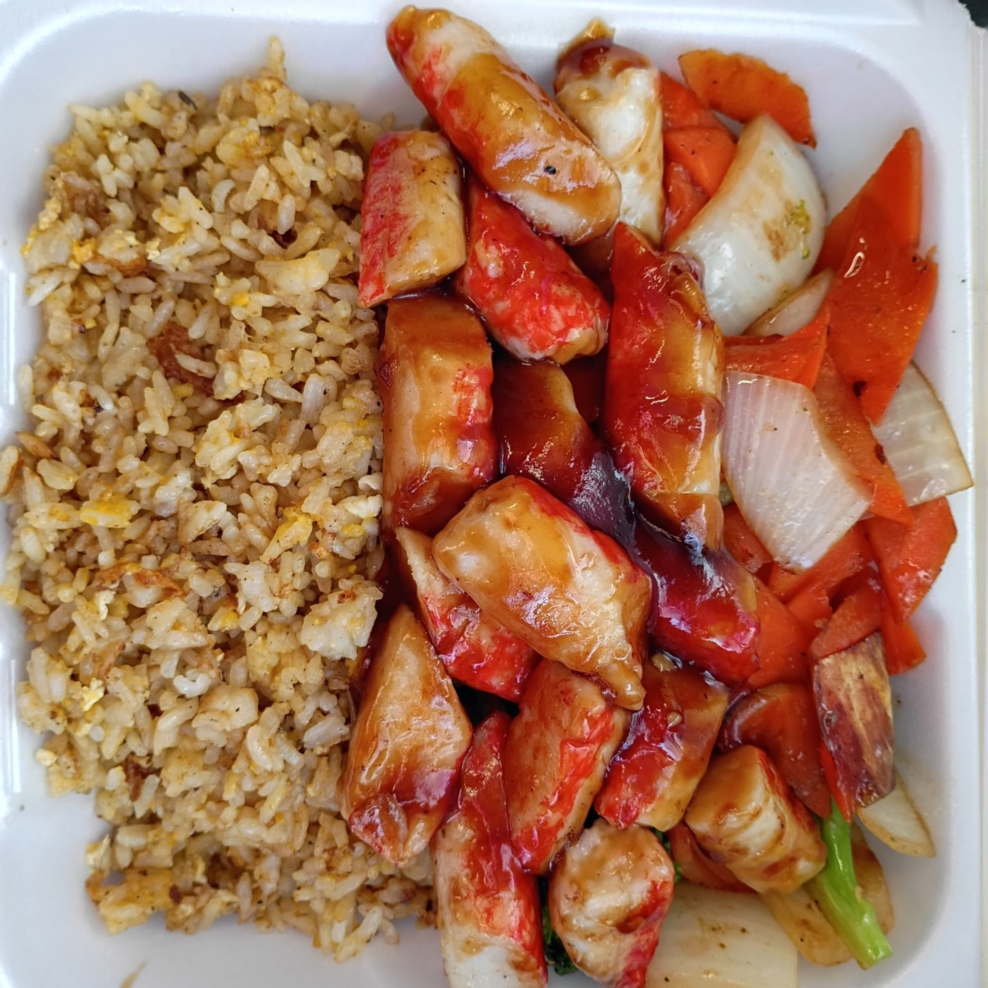 Hibachi Crab meat