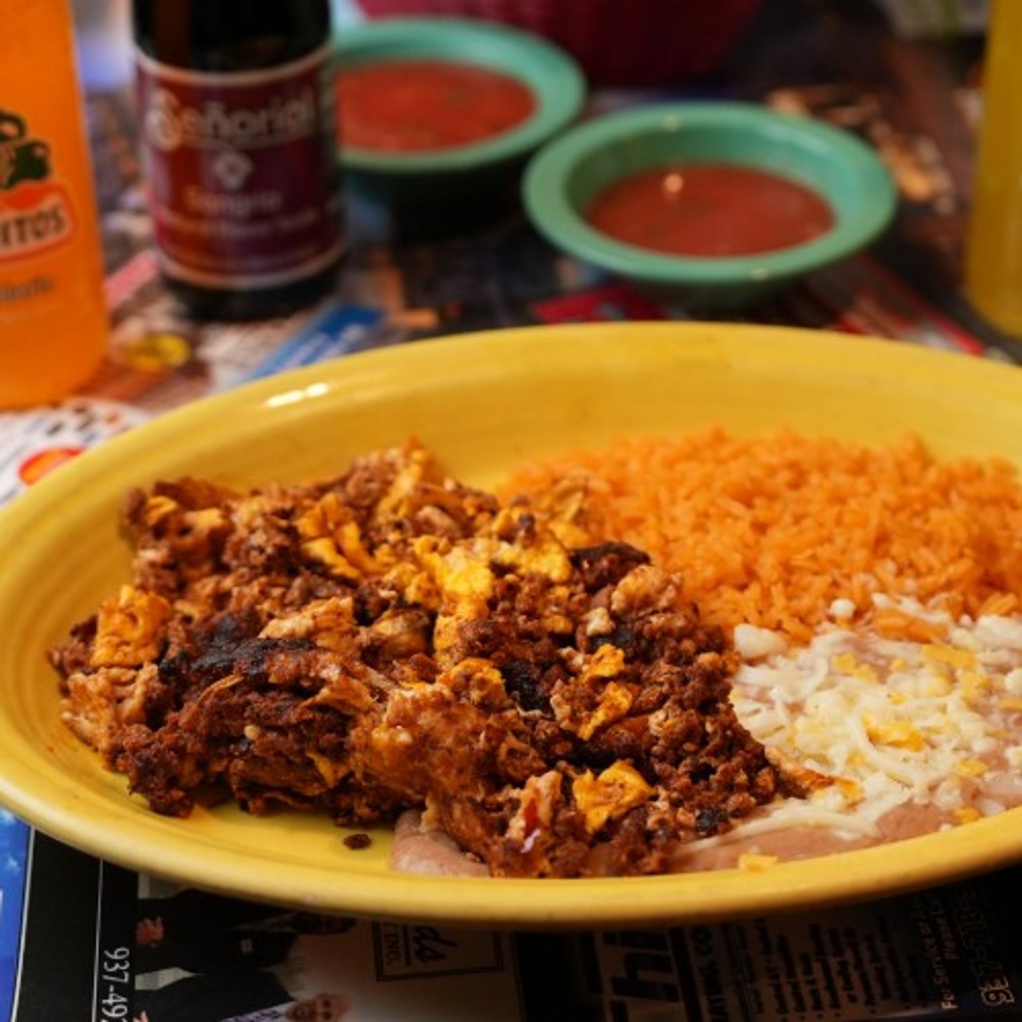 Huevos Con Chorizo