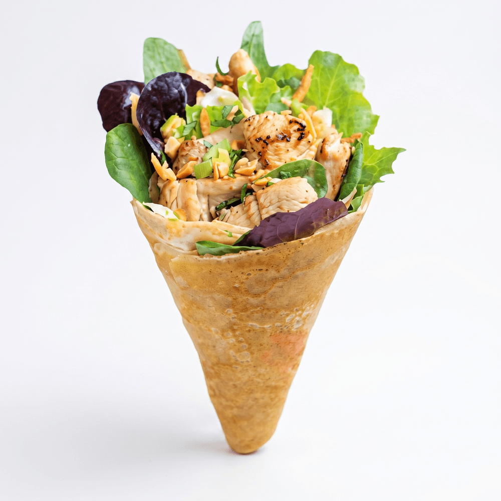 Chicken Teriyaki Crêpe
