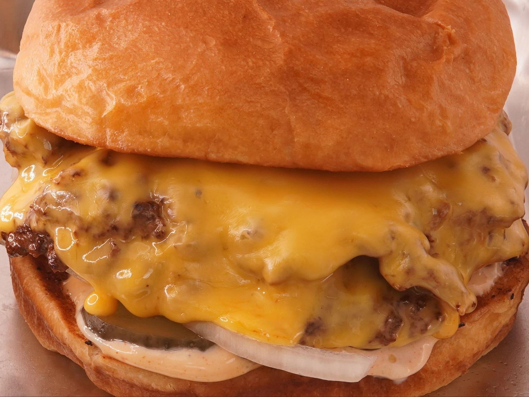 Jalapeno Popper Smashed Burger
