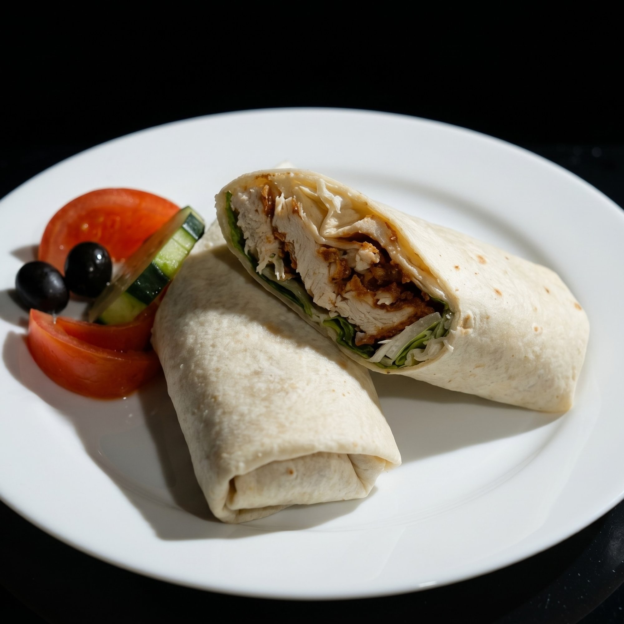 Grilled Chicken Caesar Wrap