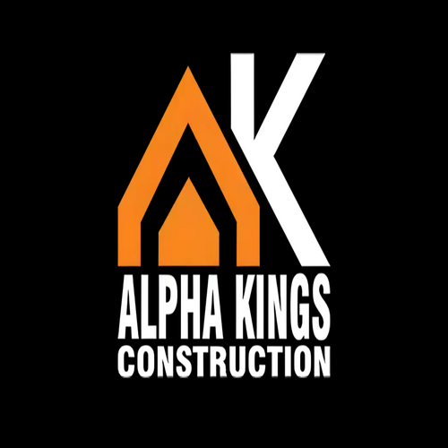 Alpha Kings Constuction Logo