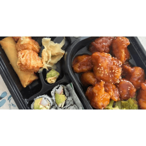 Sesame Chicken Bento Box