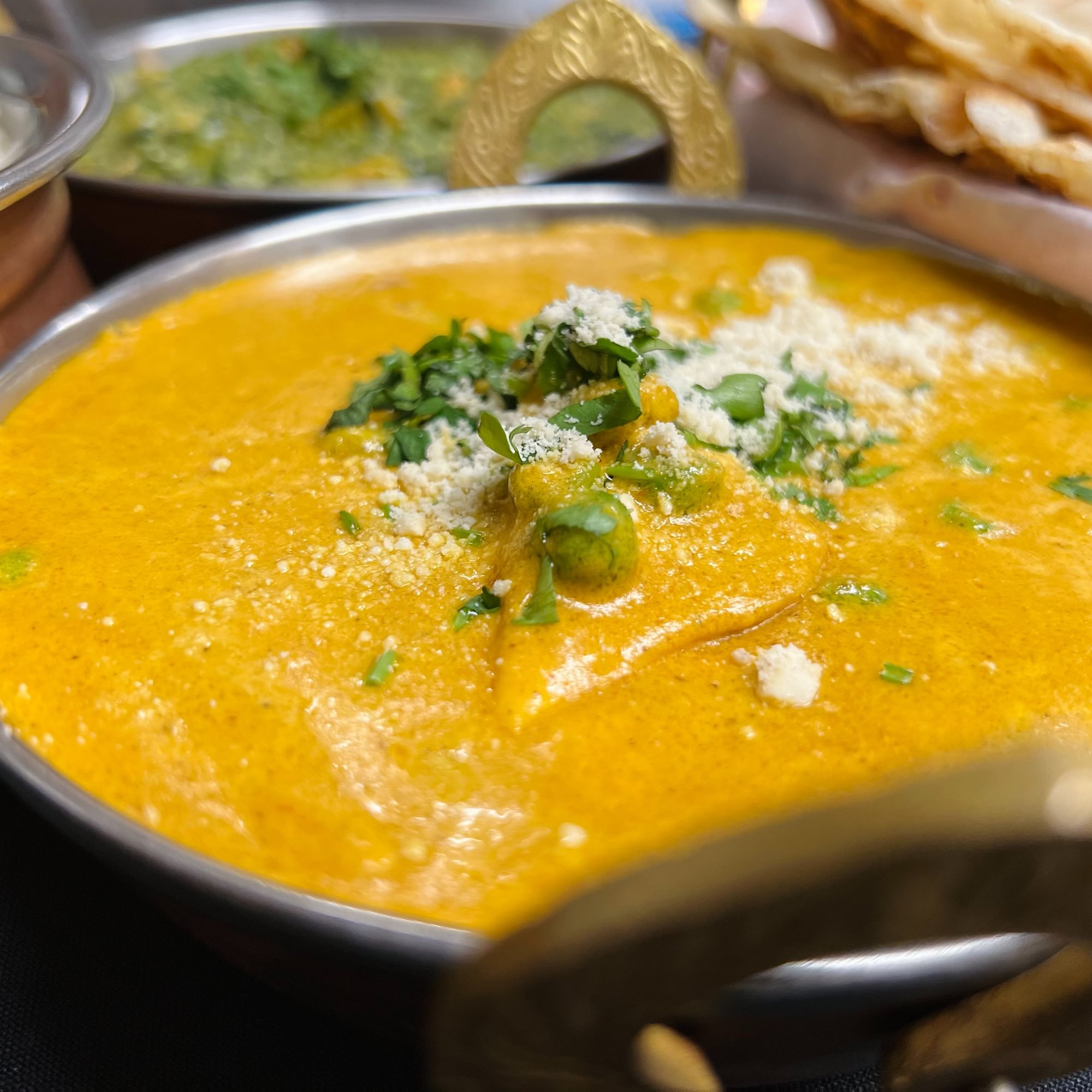 Matar Paneer (Green Peas & Homemade Cheese)