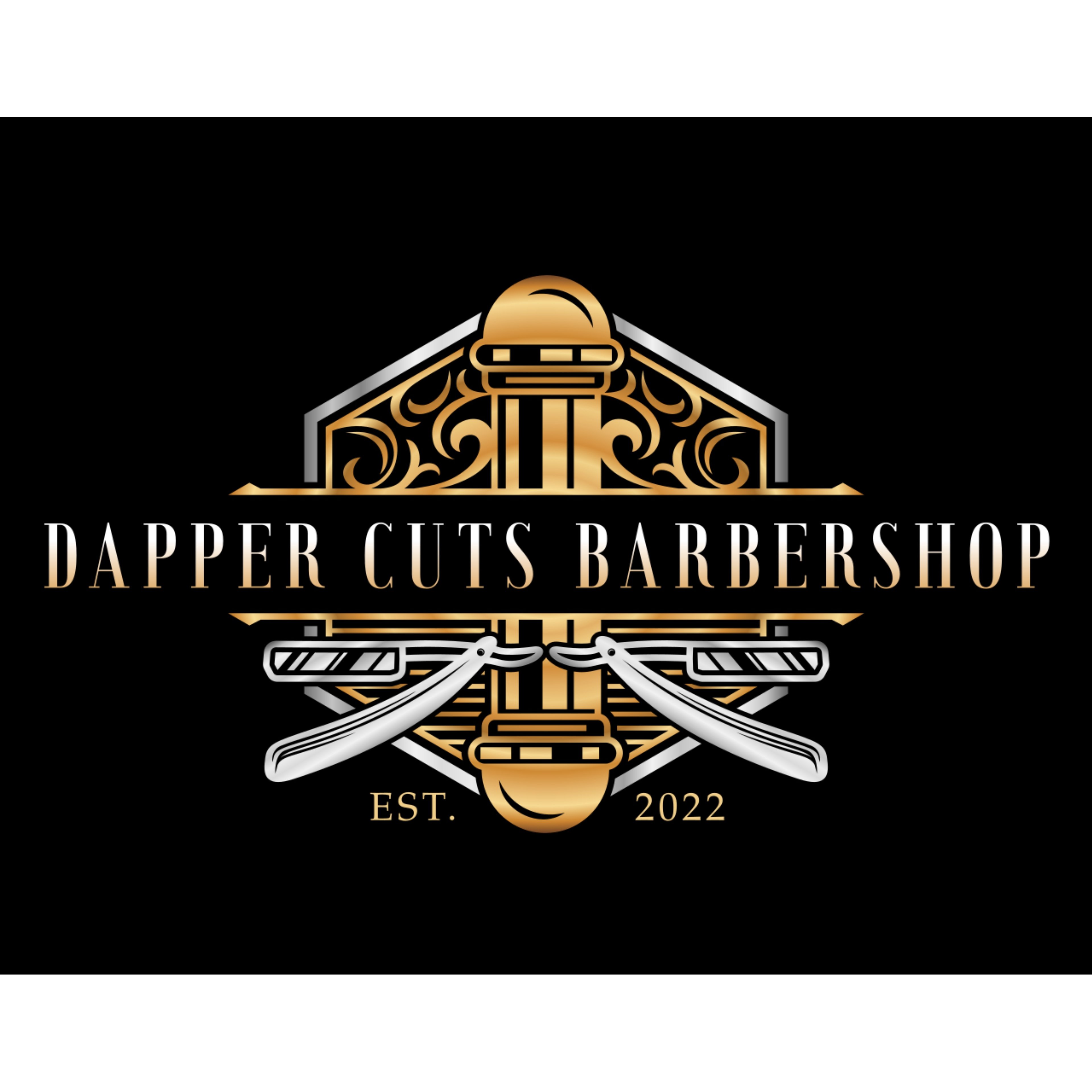 Dapper Cuts Barbershop Logo