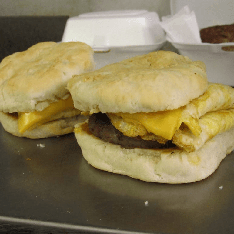 Sausage, Egg & Cheese Biscuit