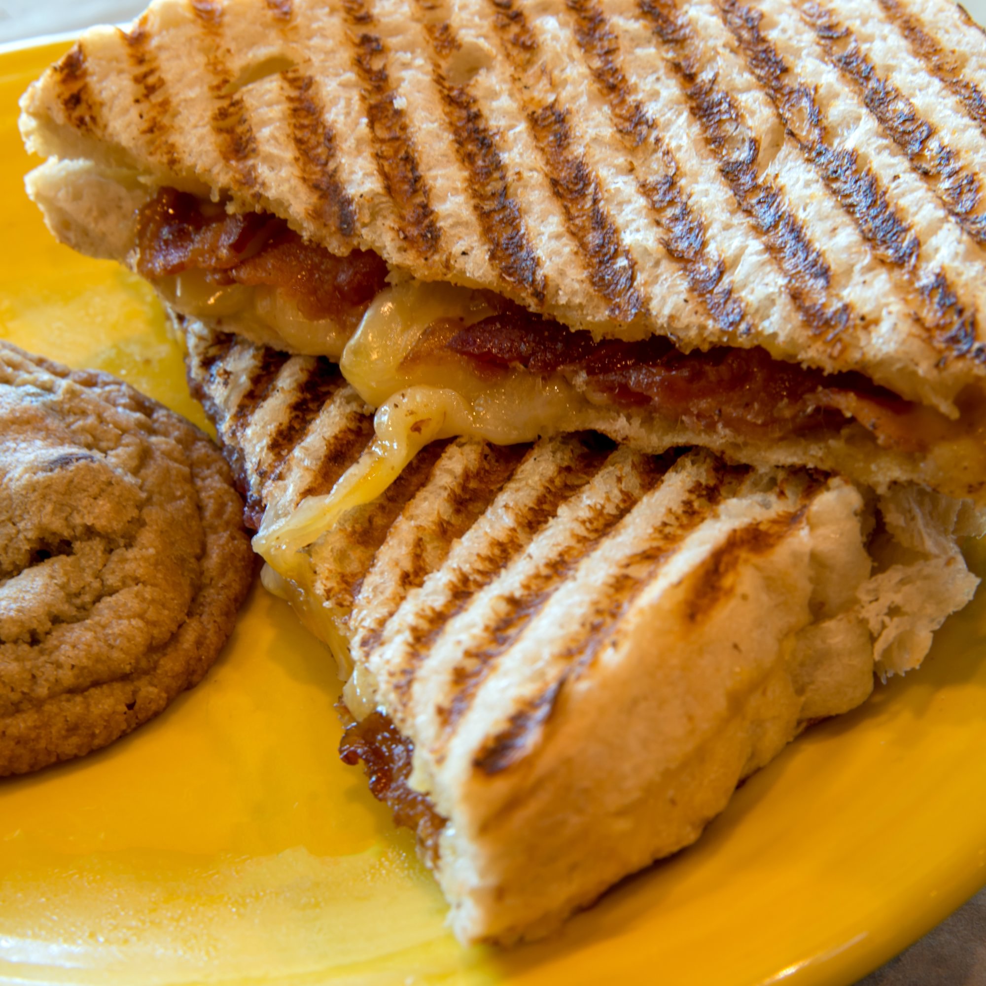Grilled Cheese Deluxe Panini