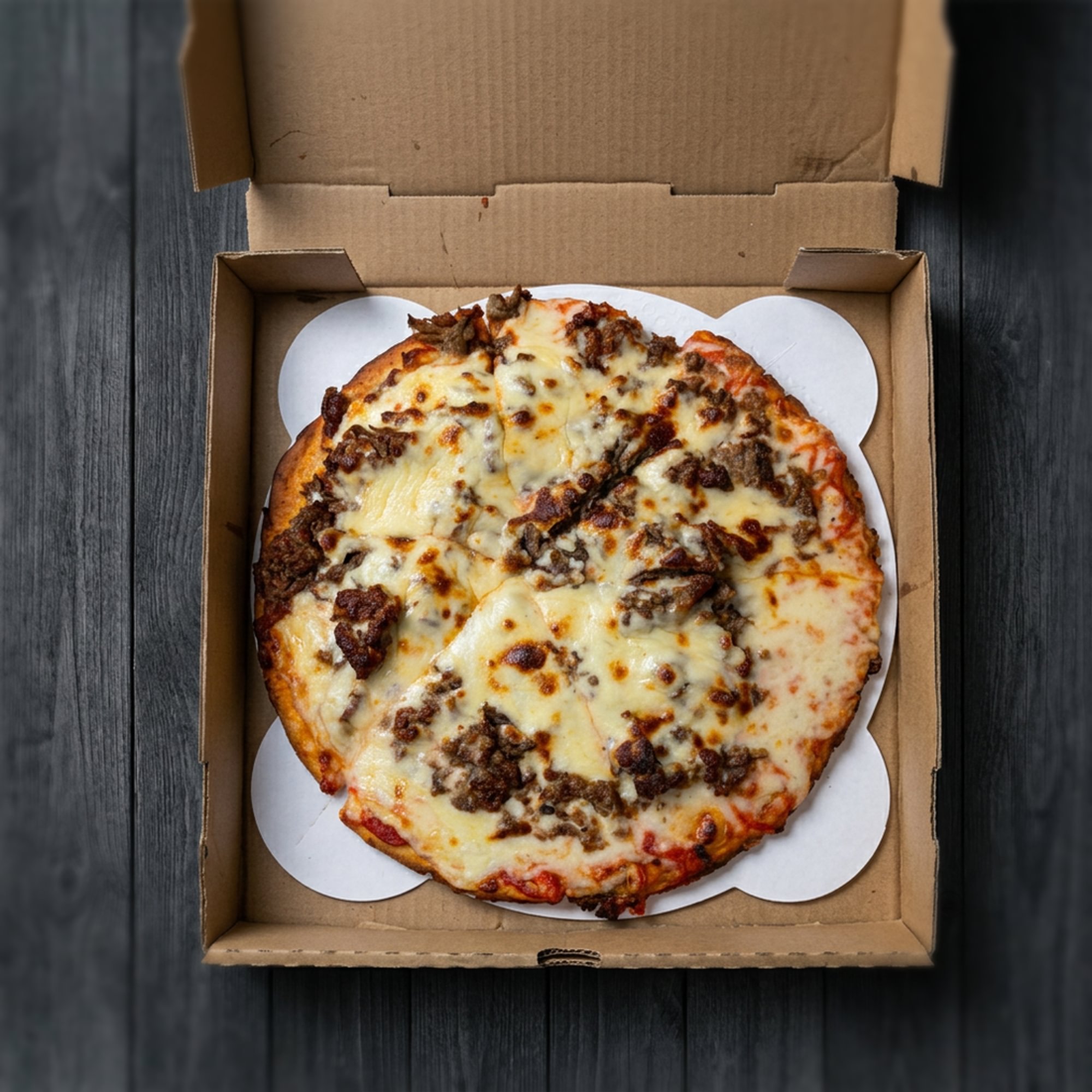 Philly Cheesesteak Cauliflower Pizza