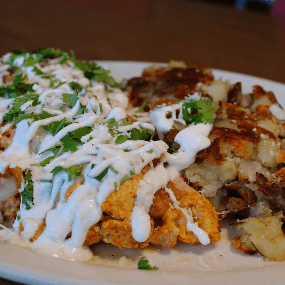 Chilaquiles Chorizo Omelette