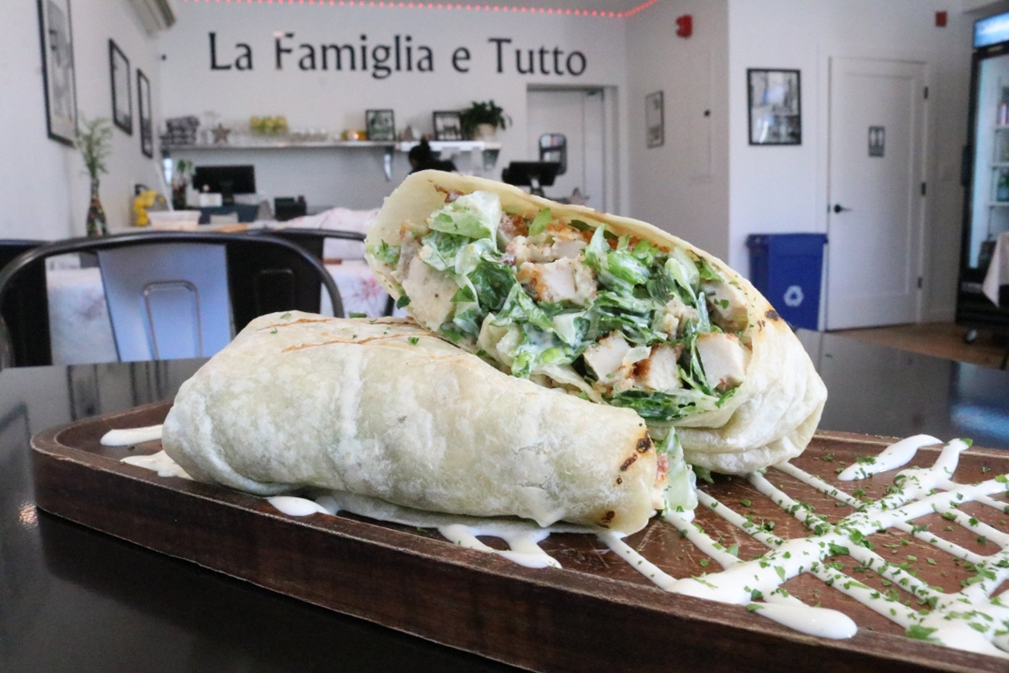 Chicken Caesar Wrap
