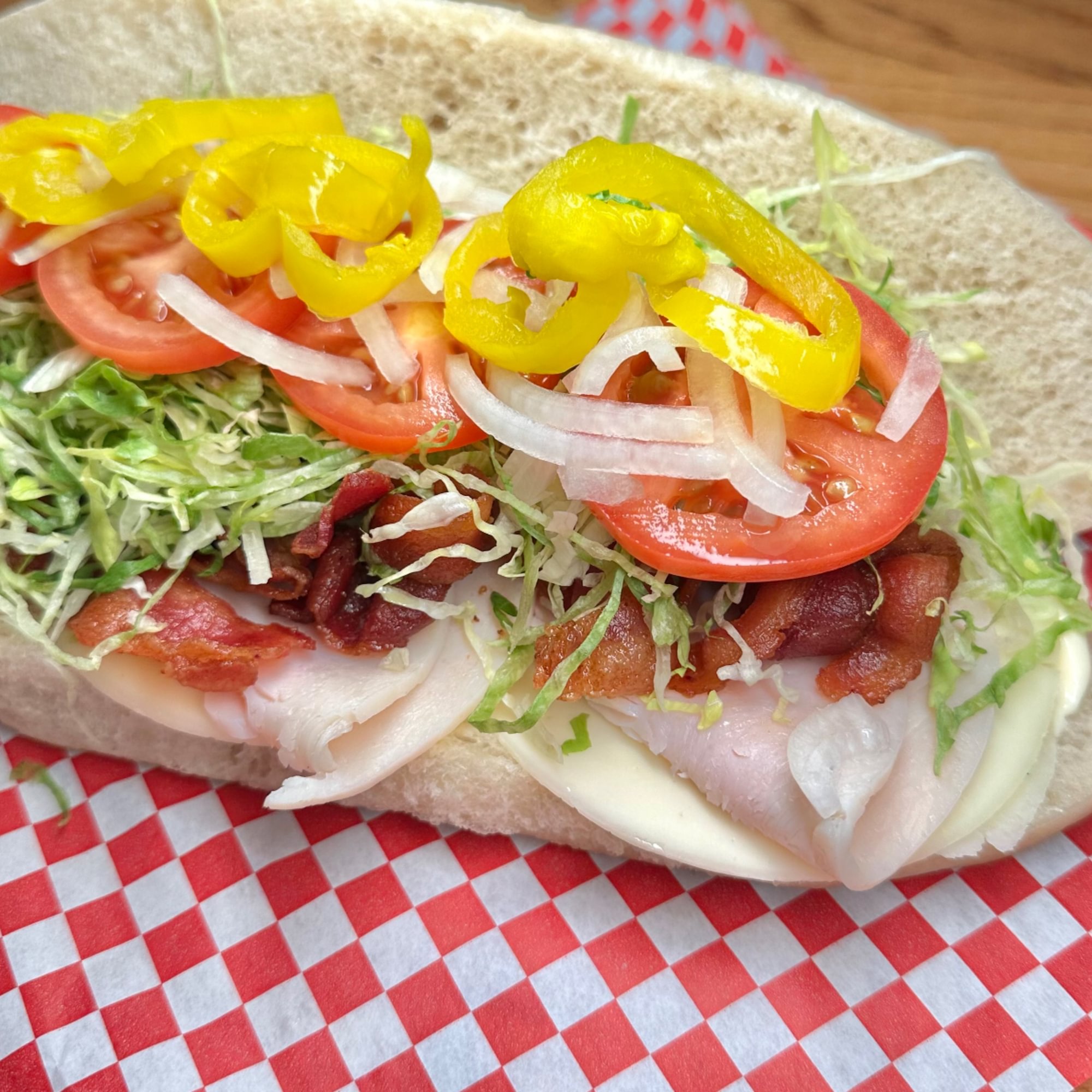Turkey, Bacon & Provolone
