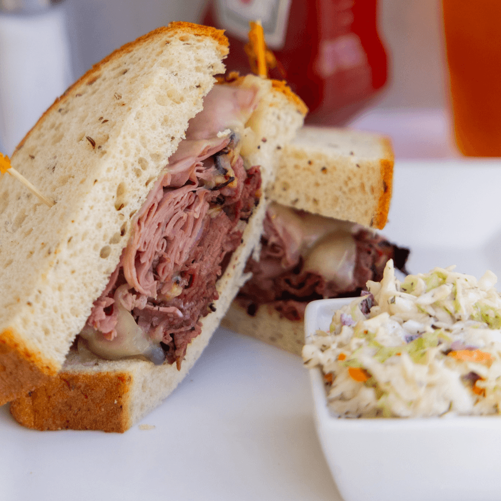 #1. Hot Corned Beef & Pastrami Sandwich