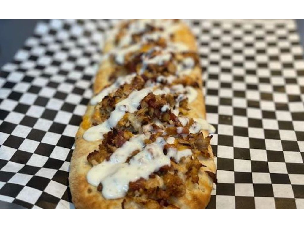 Chicken Bacon Ranch Flatbread