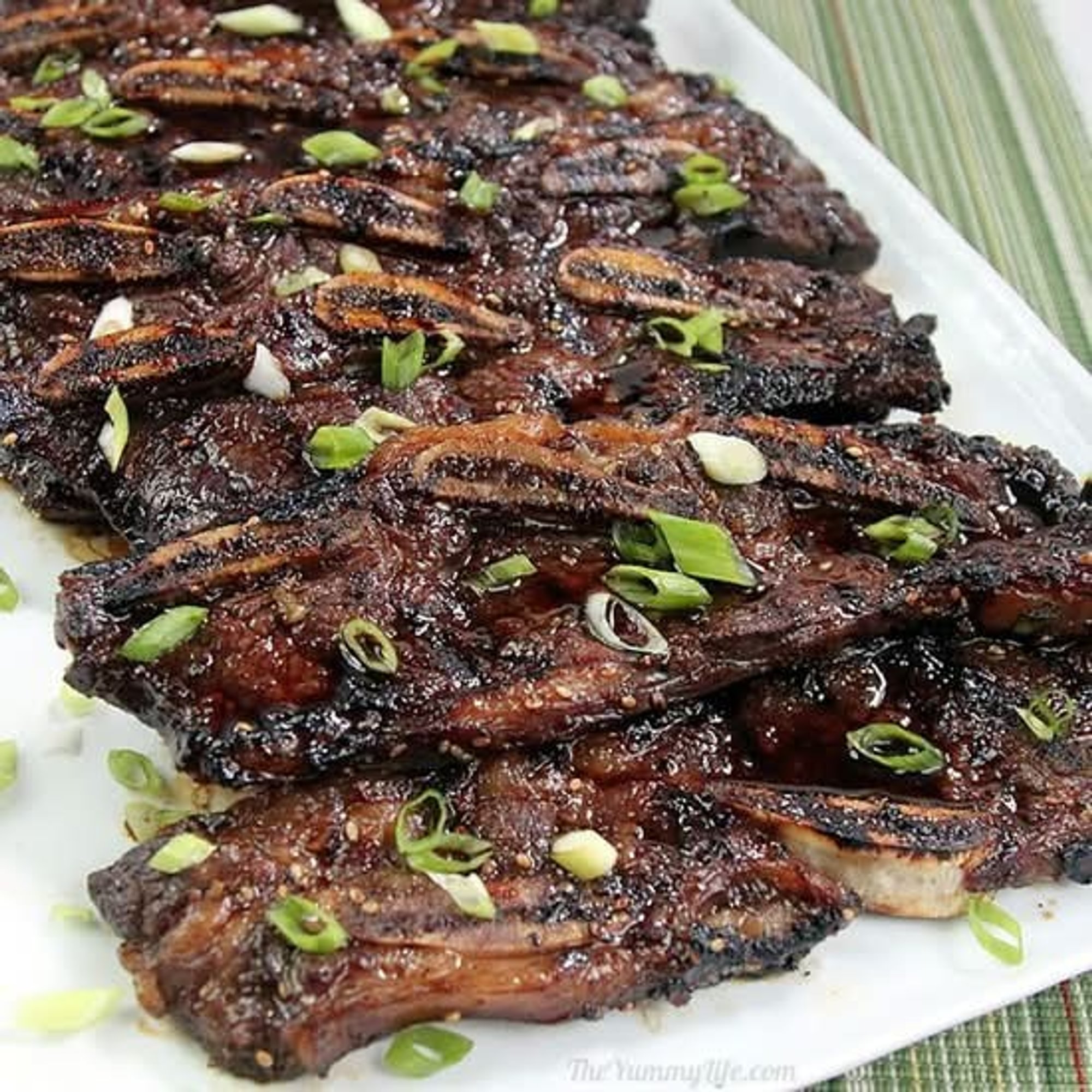 128. Marinated Beef Short Ribs / Sườn Bò Nướng