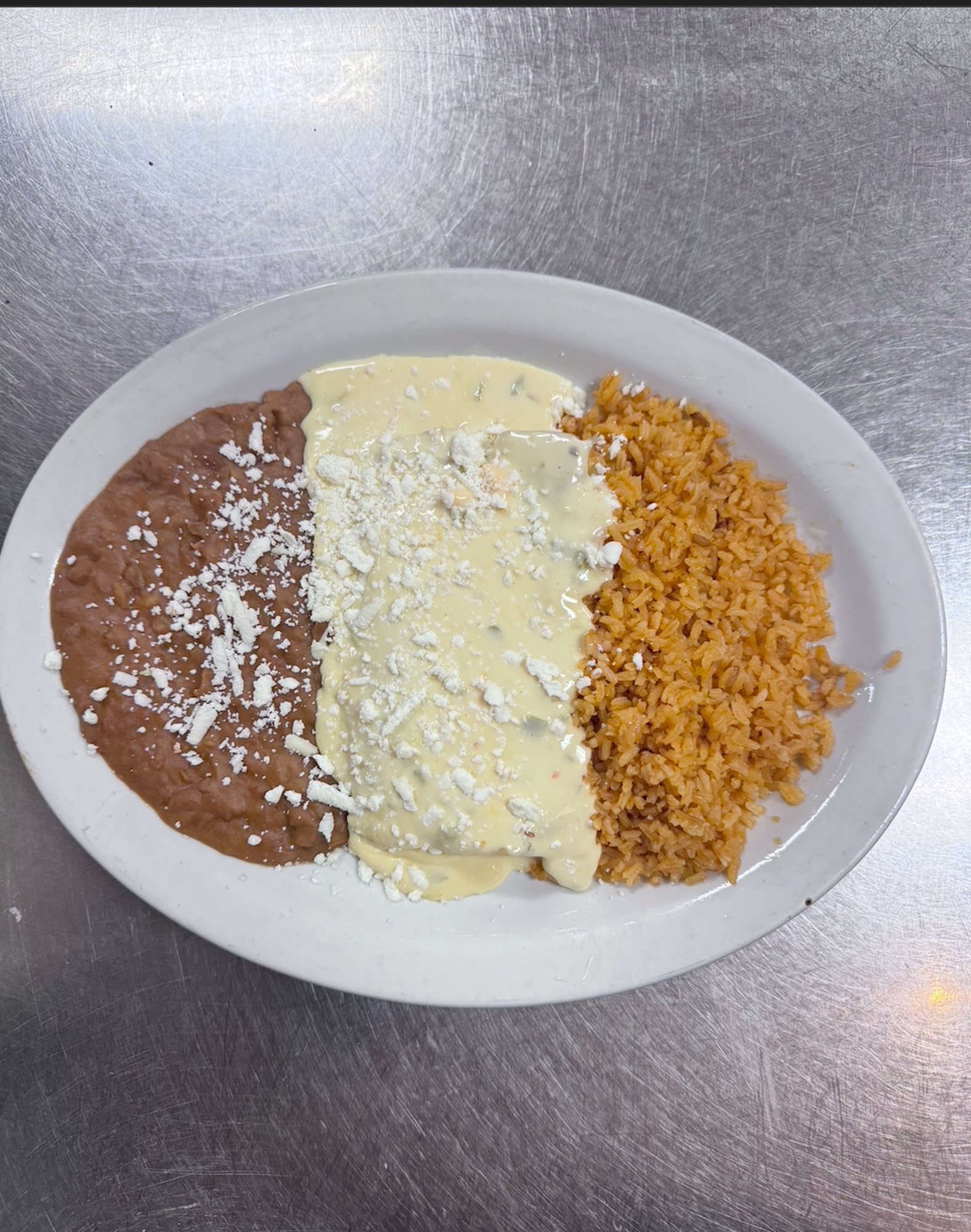 Jalapeno Cheese Dip Enchiladas.