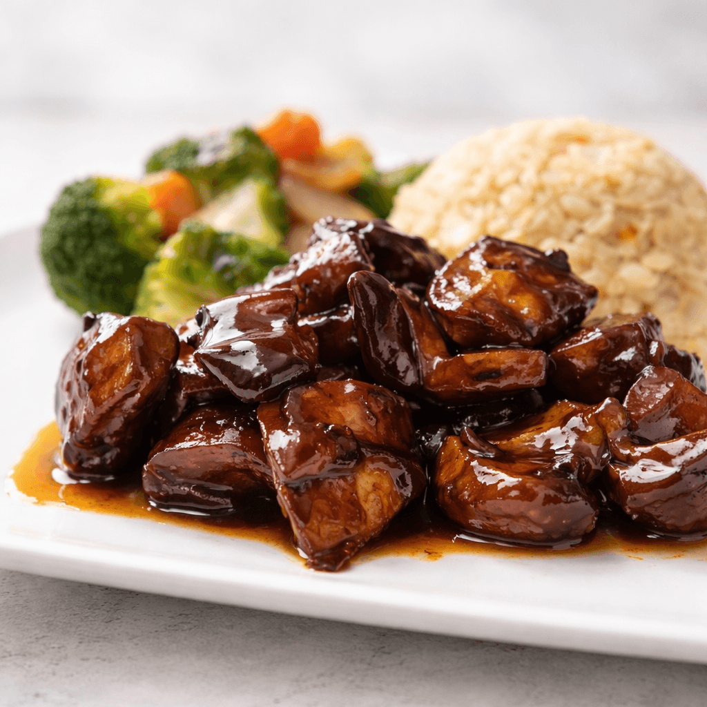 Hibachi Bourbon Chicken