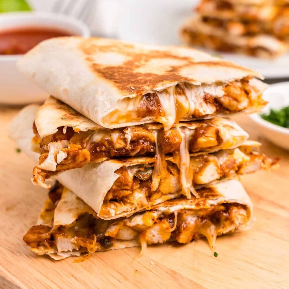 Chicken Quesadilla's