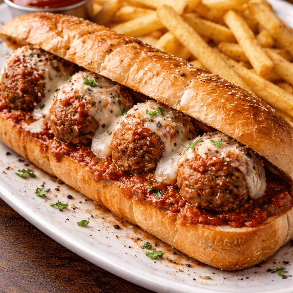 Italian Meatball Sandwich