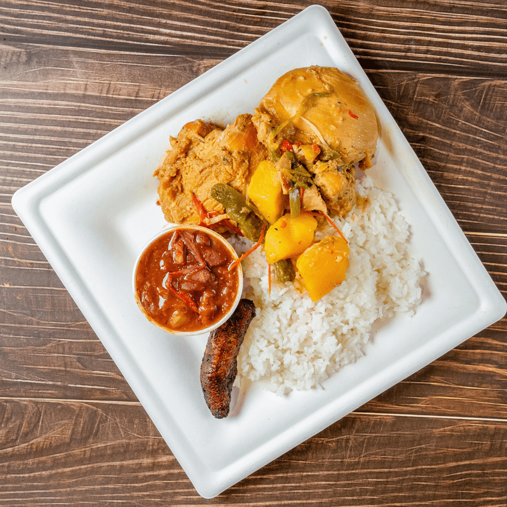 Chicken Stew Plate