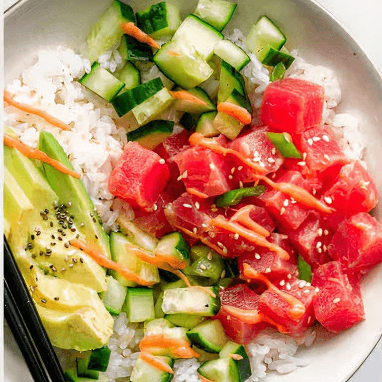Tuna Pokè Bowl L