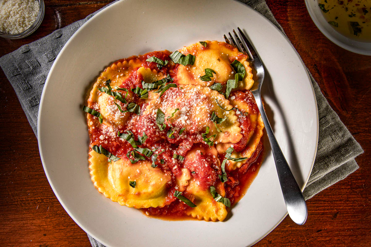 Four Cheese Ravioli