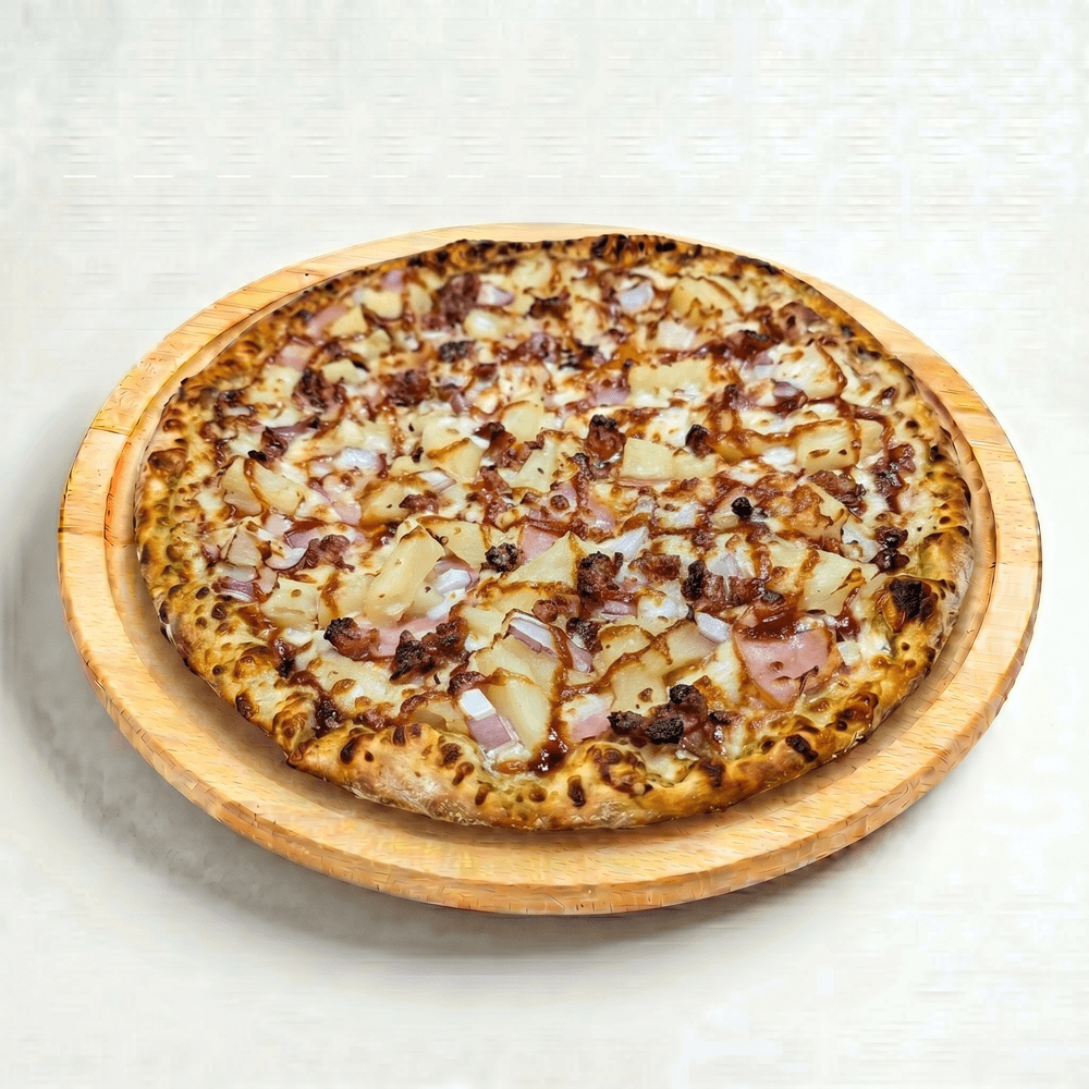 BBQ Hawaiian Pork Pizza