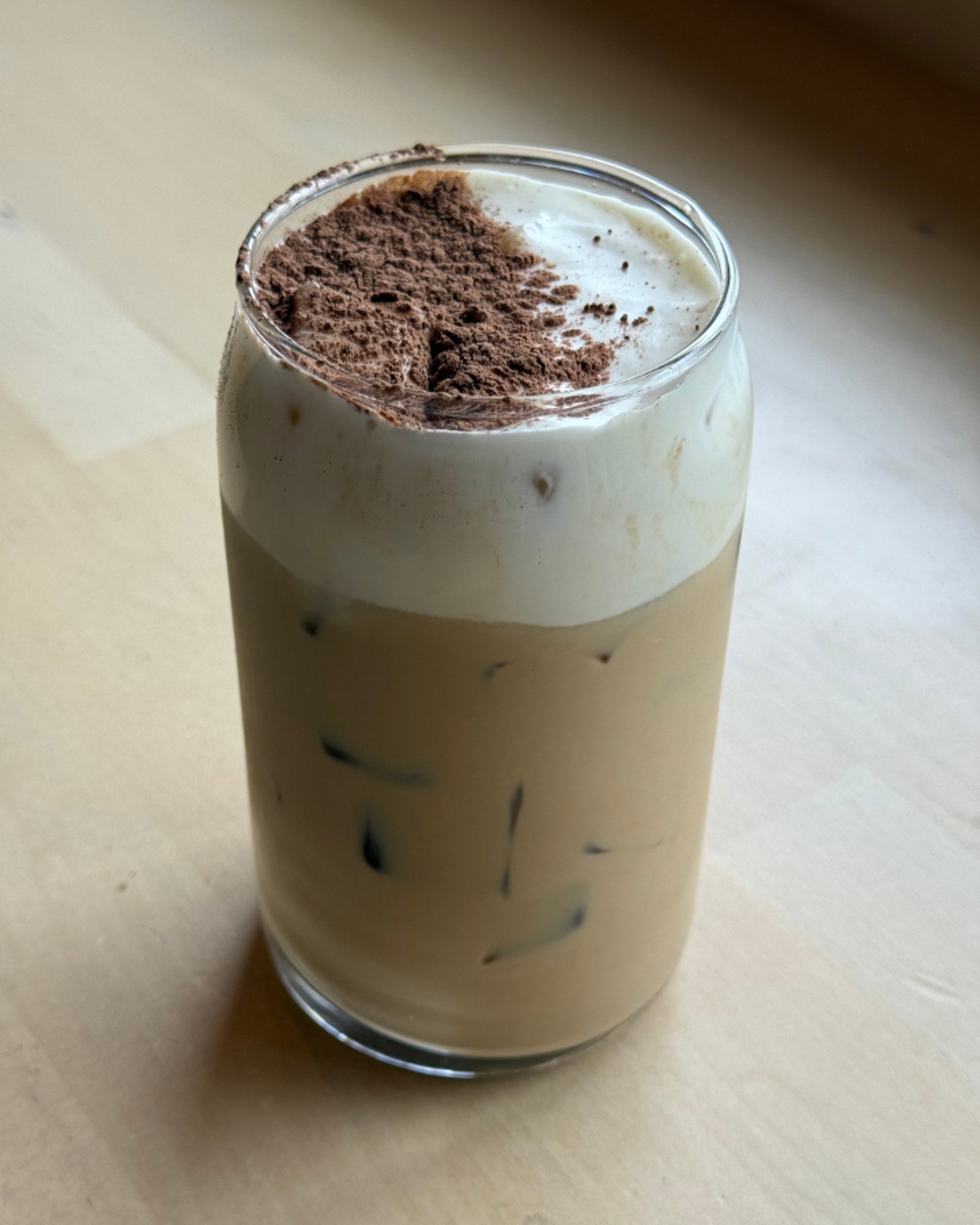 Iced Einspänner Latte