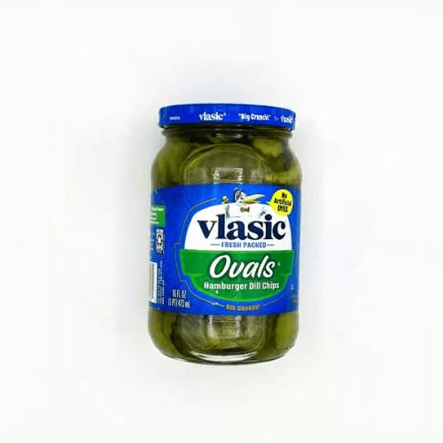 Vlasic Ovals Hamburger Dill Chips