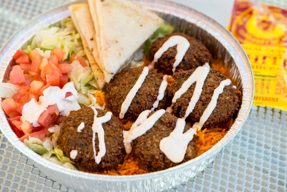 FALAFEL OVER RICE  