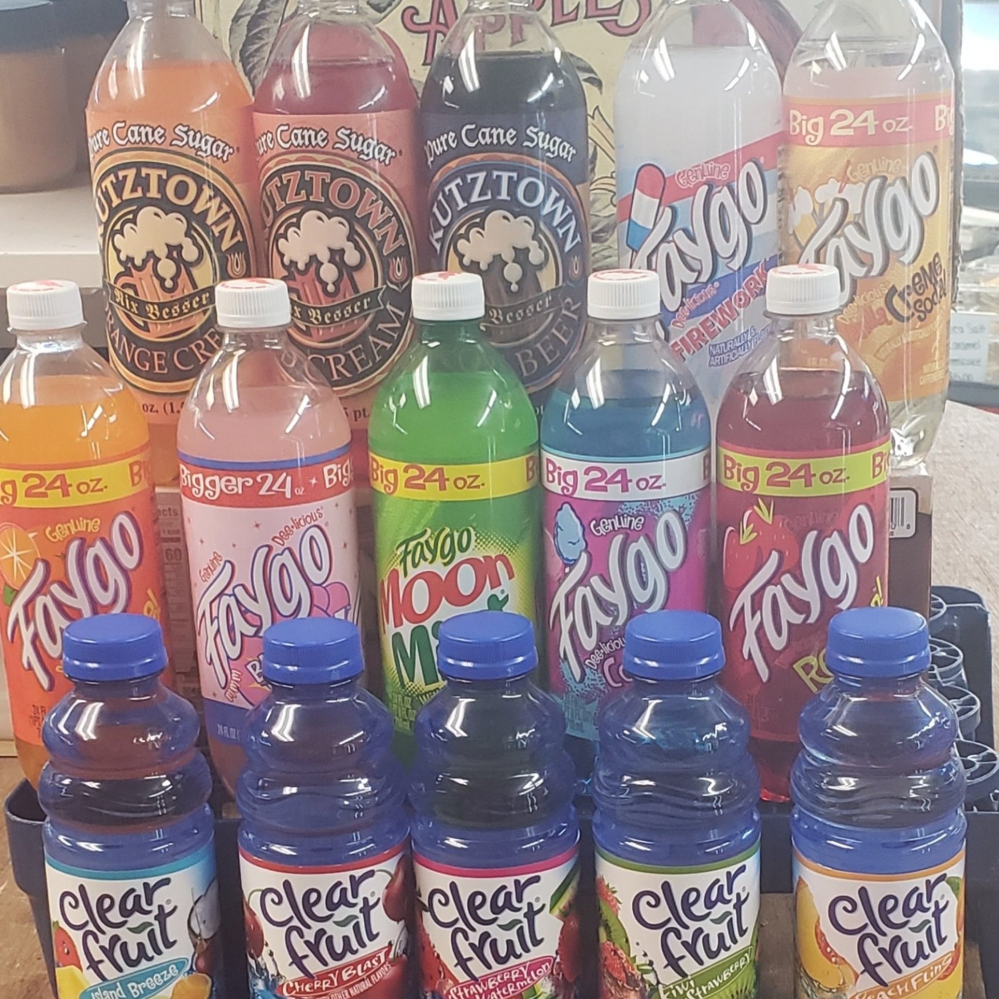 Faygo, Clearfruit, Kutztown