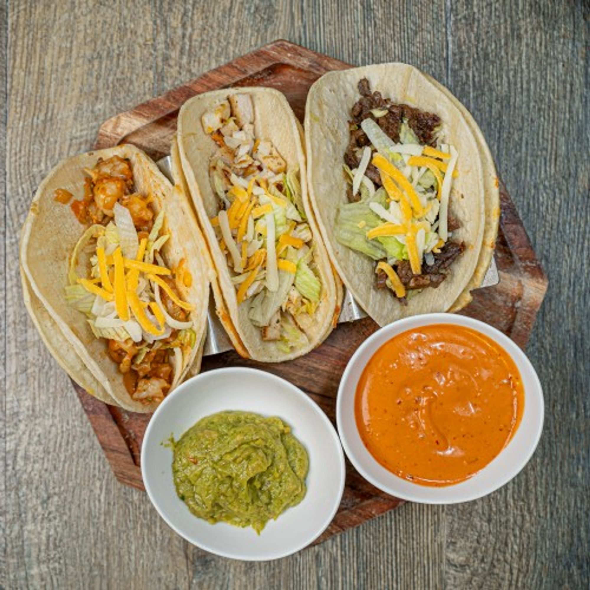 Trio De Tacos
