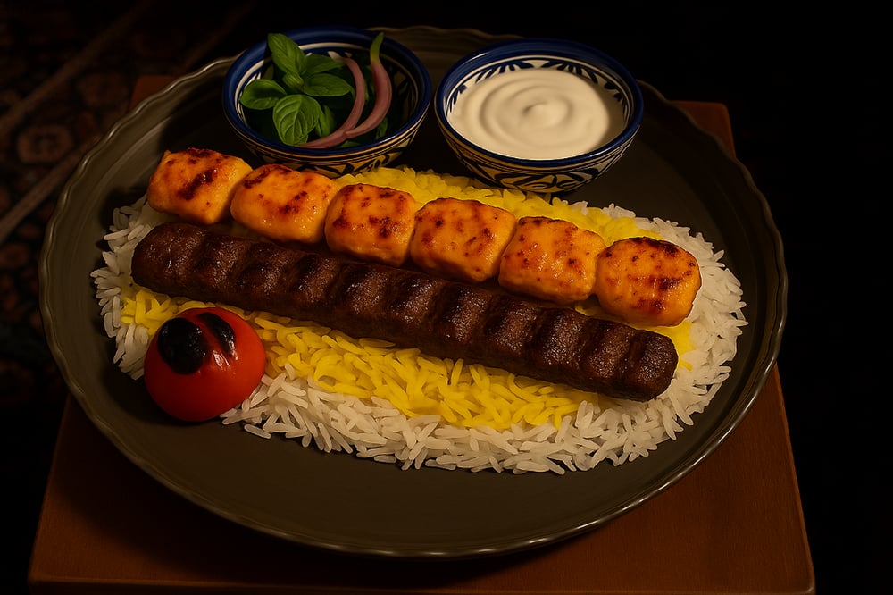 Chicken & Kobideh