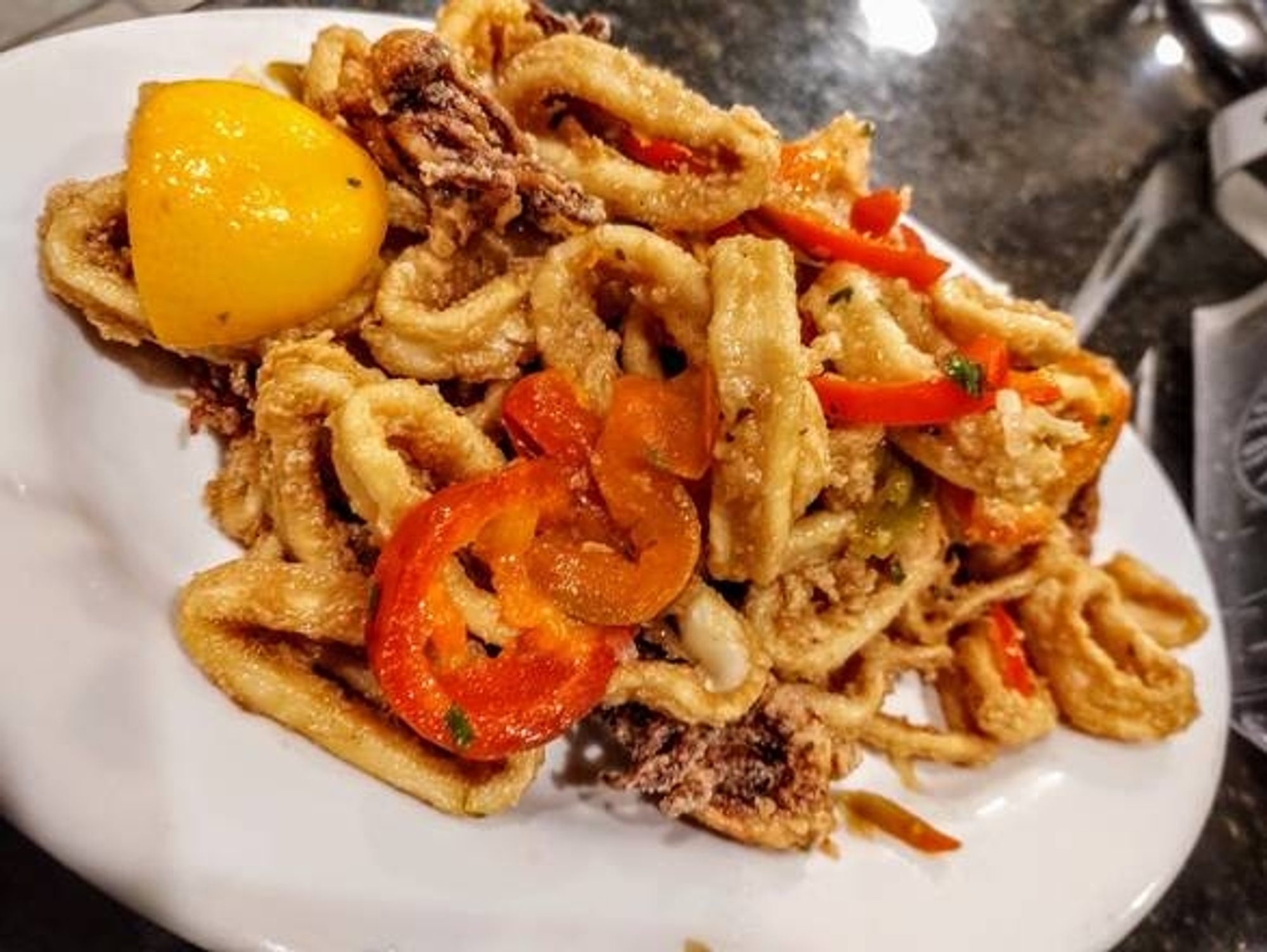 Calamari Scarpariello Catering