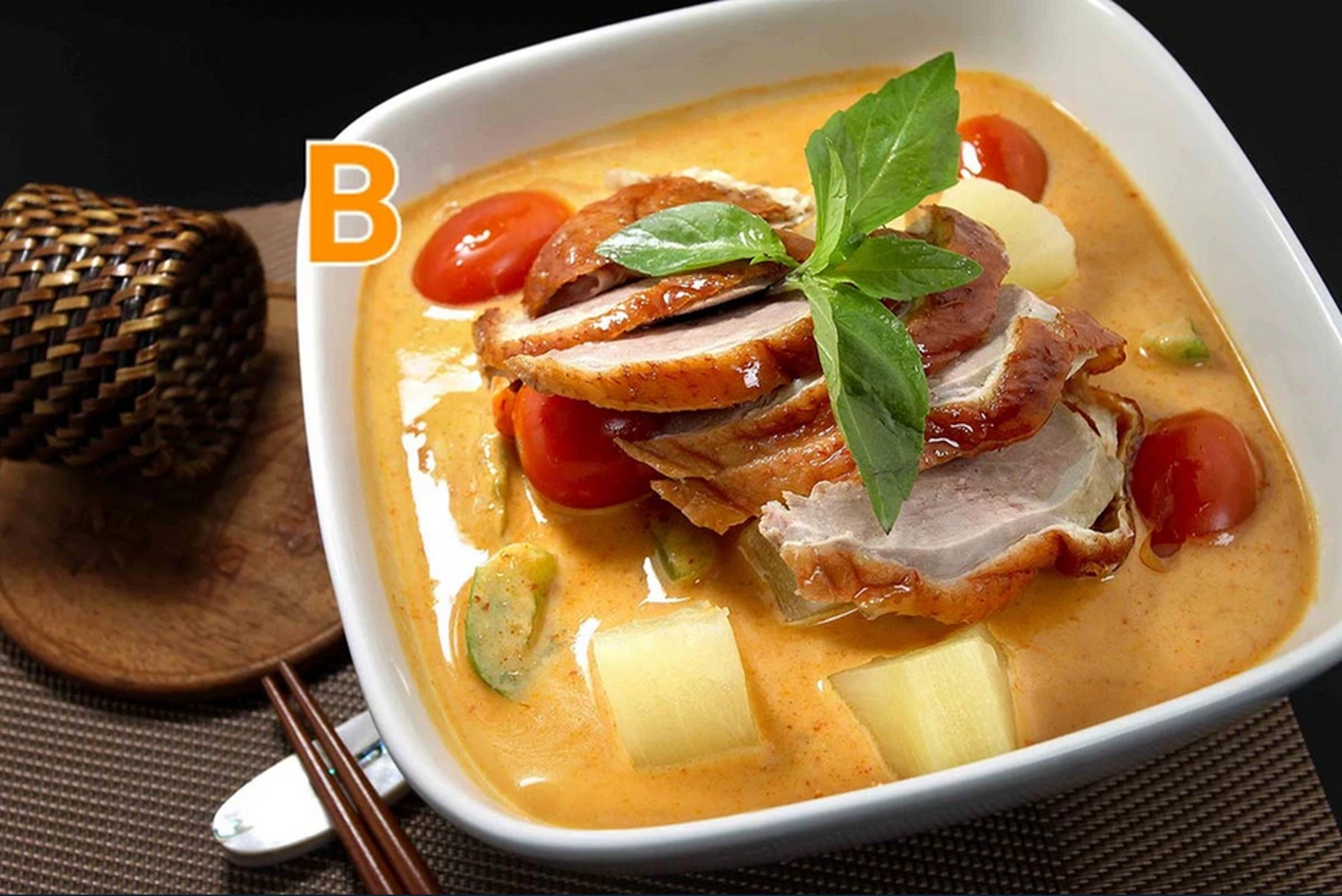 B. Roast Duck in Red Curry