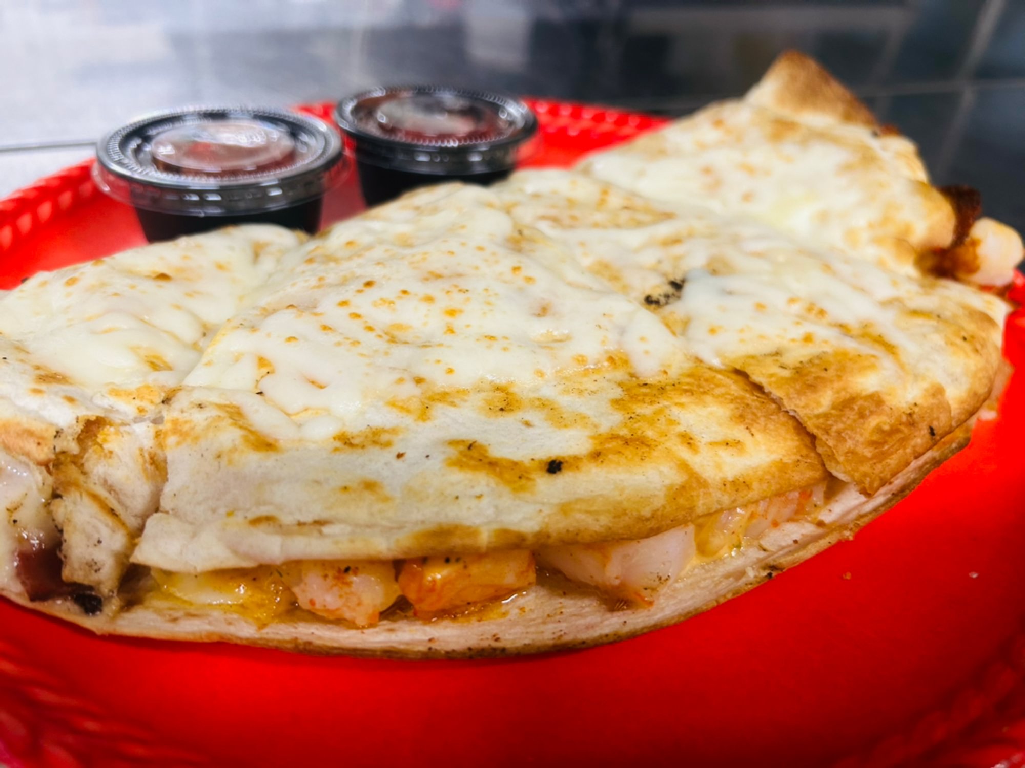 Shrimp & Bacon Quesadilla