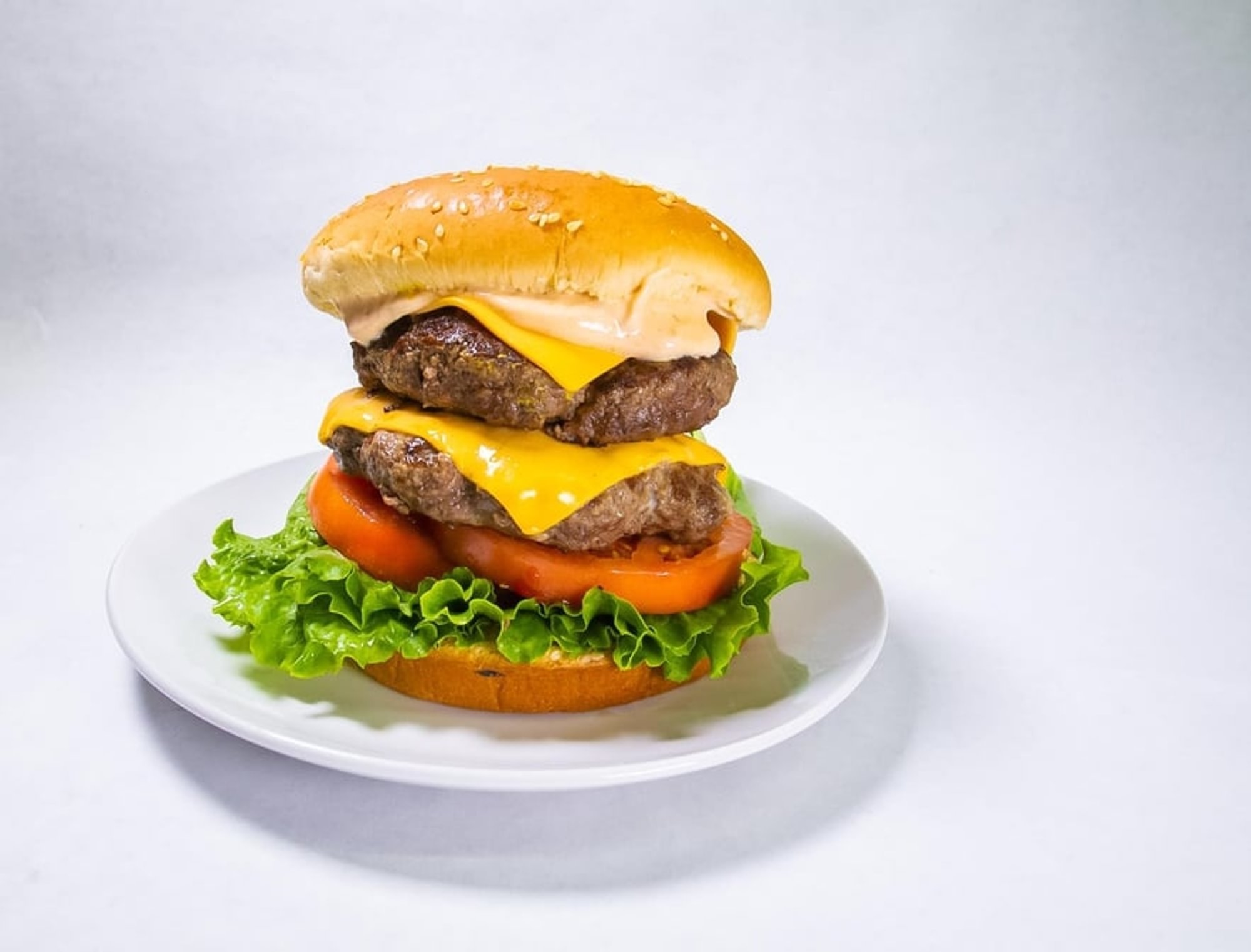 Com # 1 Double Stacker Burger Meal