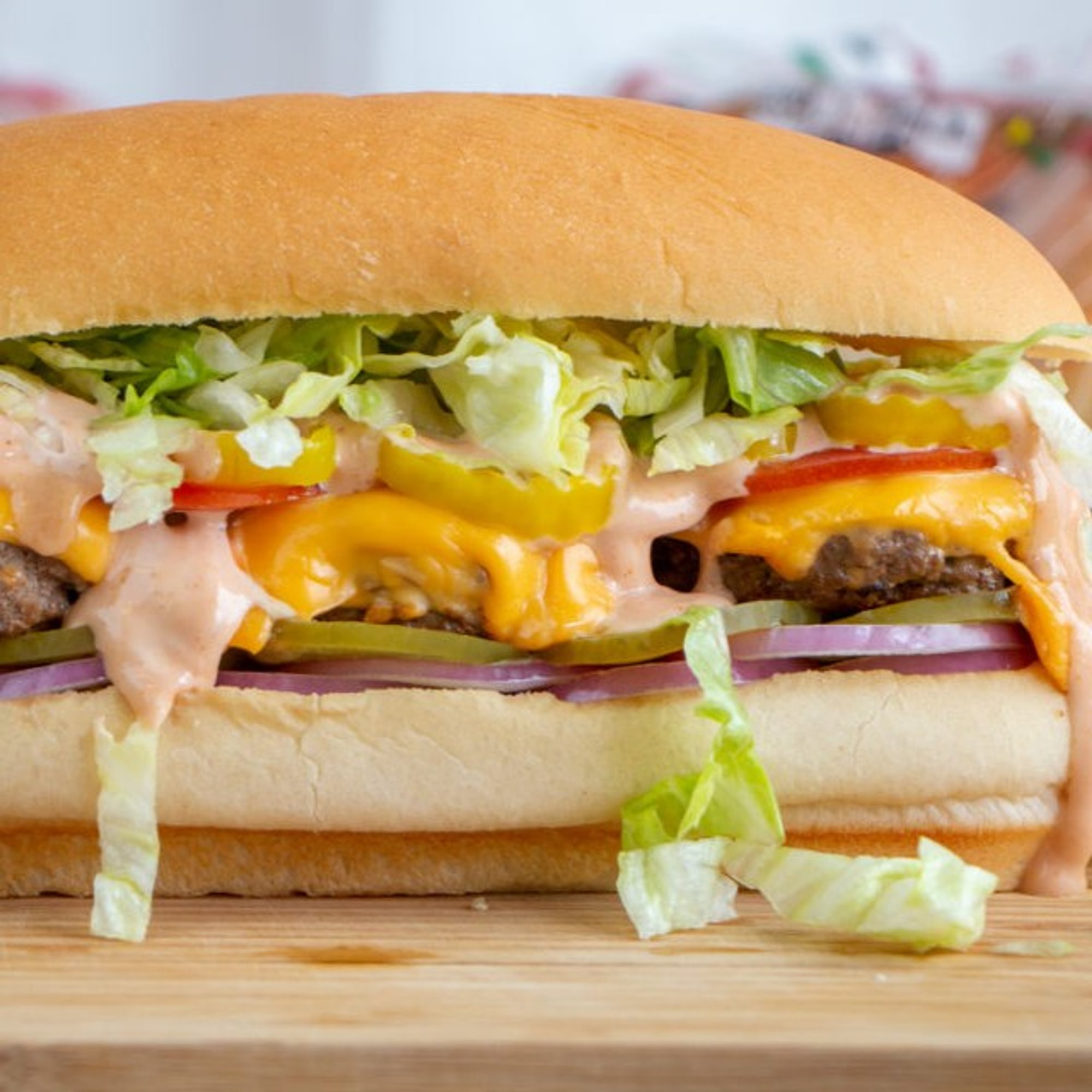 Cheeseburger Sub