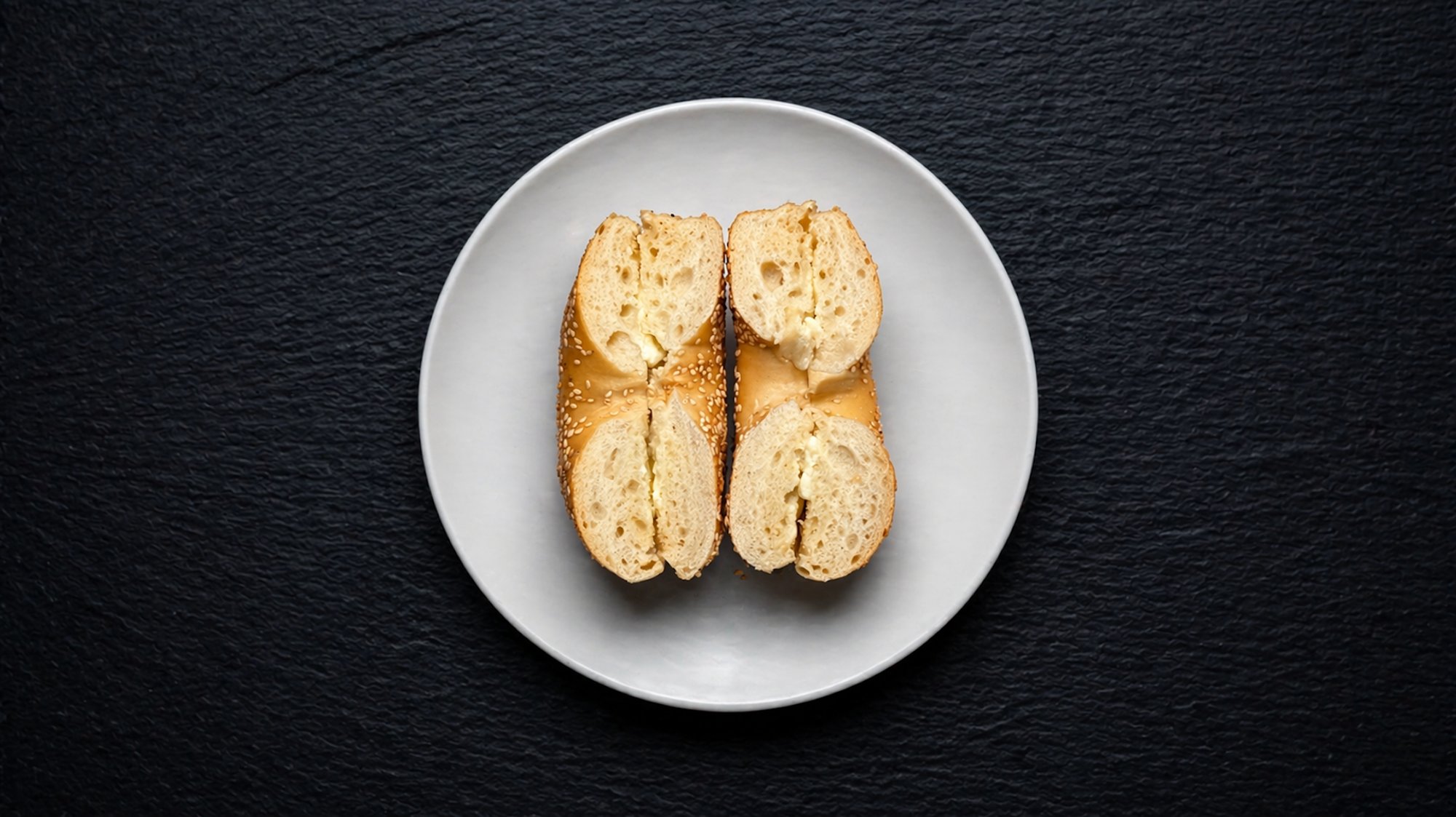 Butter Bagel Sandwich