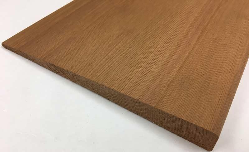 1/2x8 Primed Redwood/Cedar Siding